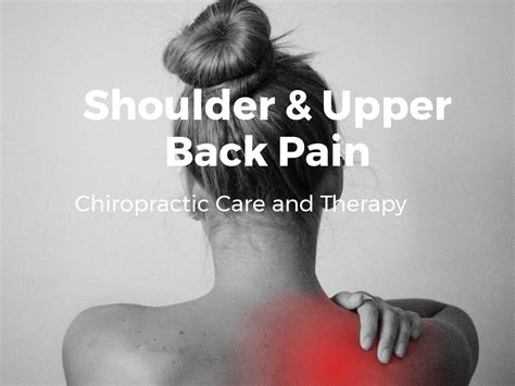 Shoulder And Upper Back Pain — Radius Physical Sports Rehab