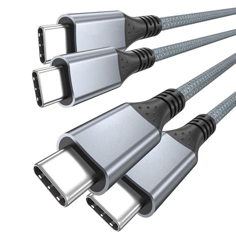 Usebean Cable Usb C A Usb C De W De Pies Paquete De Usb