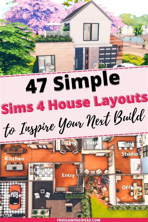 45 Easy Sims 4 House Layouts To Try This Year Sims 4 Floor Plans Artofit