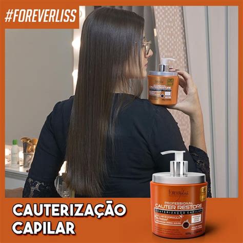 Forever Liss Cauter Restore Cauterização Sem Formol 500g Em Promoção Na