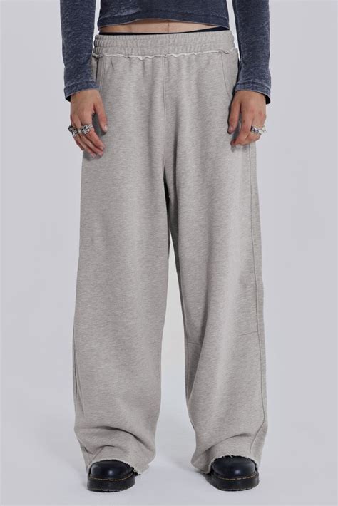 Grey Marl Monster Joggers Pants For Women Joggers Joggers Outfit