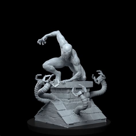 Spiderman Marvel 2020 Statues 3D Model Ready To Print STL