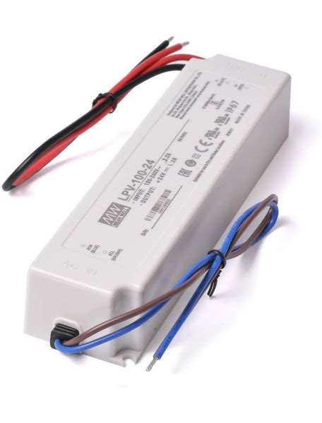 Mean Well Alimentatore Led Driver Meanwell Lpv W V Ip Ac