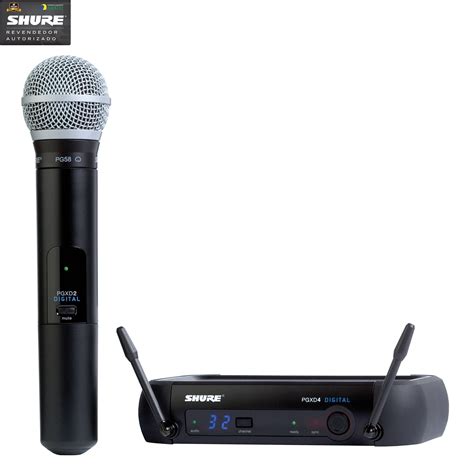 Microfone Sem Fio Shure - Microfone Sem Fio Digital PGXD-24BR/PG58 X8B - Shure | Microfones Sem ...