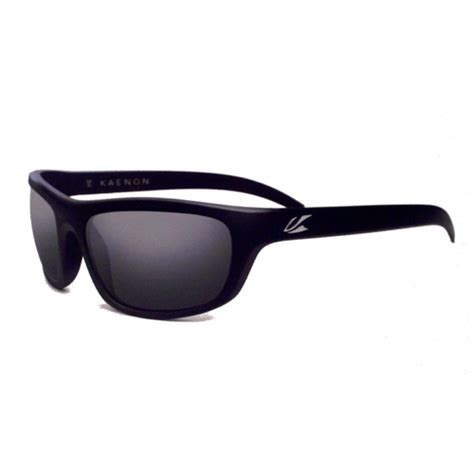 Product Display Kaenon Hutch Polarized Sunglasses Matte Black G12 At