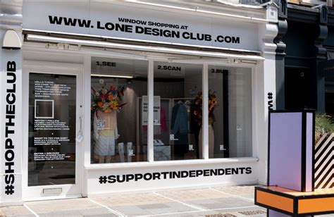 Lone Design Club Launches Phygital” Shoppable Windows In London