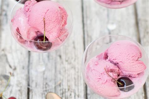 Helado De Cerezas Y Yogurt Bekia Cocina