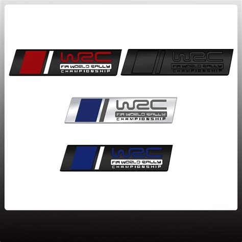 WRC Insignia De Rejilla De Coche Del Campeonato Mundial De Rally