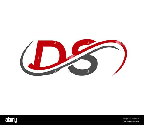 Logo commercial lié à la lettre DS Logo DS Logo DS Design for