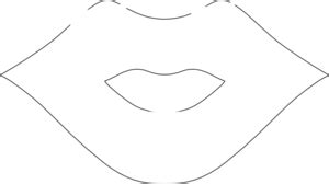 Lips Stencil Printable - ClipArt Best