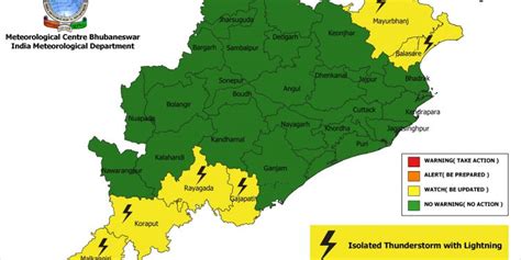 Odisha weather May 10: Yellow Warning issued for these districts ...