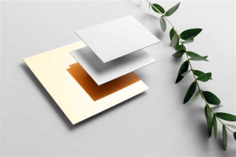 Elegant Business Card Mockup Mockup World