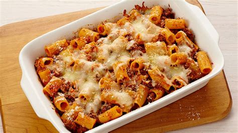 Baked Rigatoni With Beef Recipe From