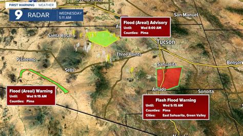 Flooding shuts down Pima County roads