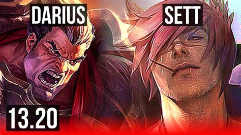 DARIUS Vs SETT TOP 9 2 5 500 Games Legendary 900K Mastery BR