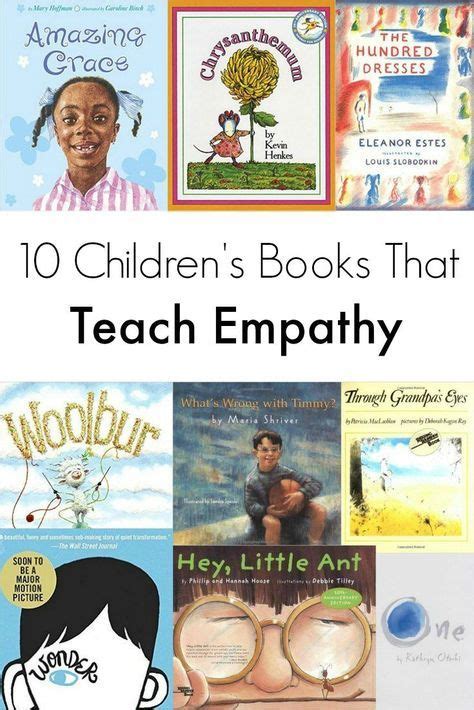 10 Childrens Books That Teach Empathy Teaching Empathy Childrens