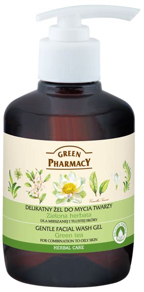 Green Pharmacy Delikatny El Do Mycia Twarzy Dla Mieszanej I T Ustej