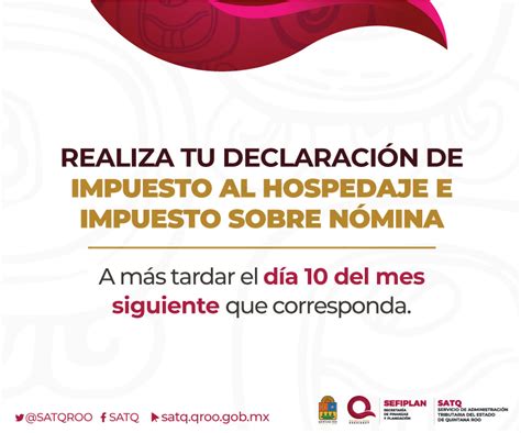 Realiza Tu Declaraci N De Impuesto Al Hospedaje Y Sobre Nomina C Digo