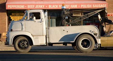 Vintage Tow Truck Stock Photo - Image: 1825290