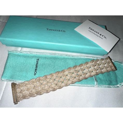 Tiffany Co Jewelry Tiffany Co Somerset Braided Mesh Bracelet