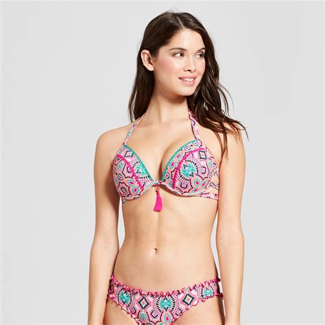 Women S Shore Light Lift Bikini Top Shade Shore Coral Print Dd