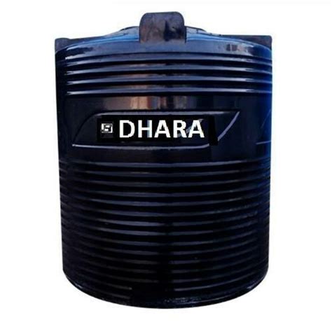 Dhara Black PVC Water Storage Tank At Rs 1750 Piece In Bahraich ID