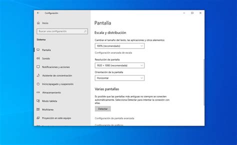 Solución si Windows 10 no deja cambiar la resolución de la pantalla