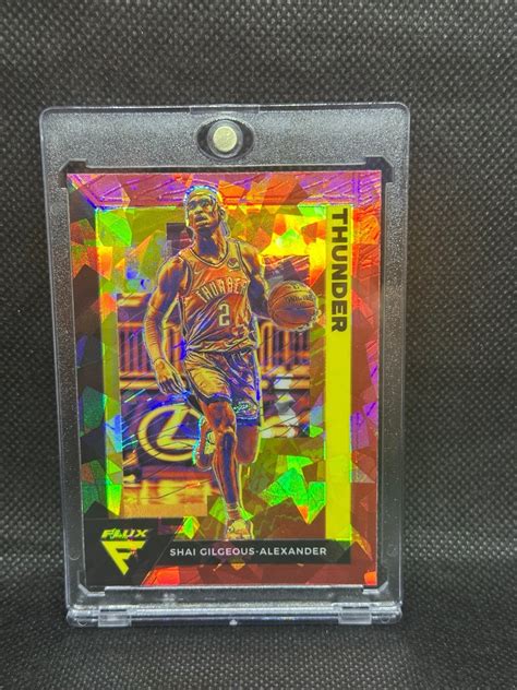 Panini Chronicles Flux Shai Gilgeous Alexander Pink Ice Prizm