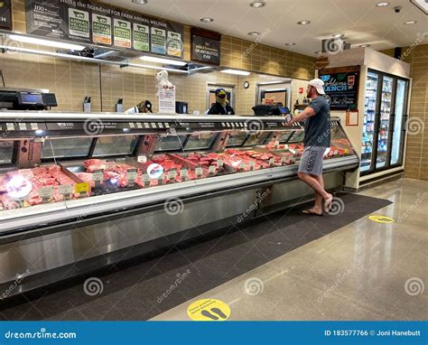 The Meat Counter At A Whole Foods Market Editorial Photo Image Of