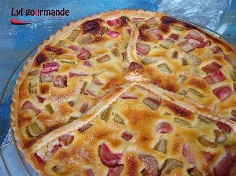 Tarte Alsacienne La Rhubarbe