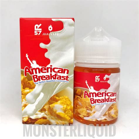 Jual AMERICAN BREAKFAST V1 CEREAL OAT MILK BY R57 X JVP 3MG 60ML