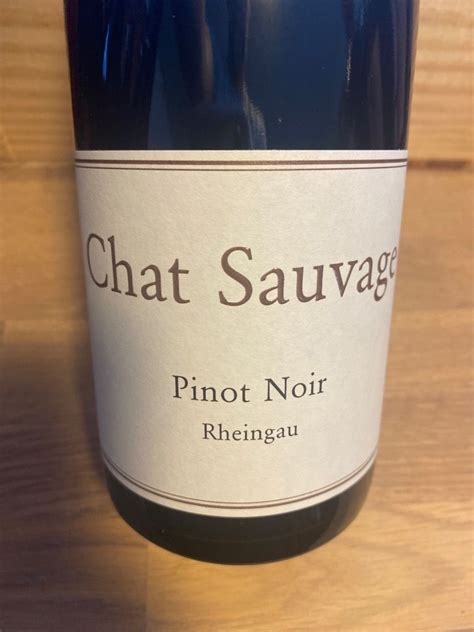 Chat Sauvage R Desheimer Drachenstein Pinot Noir Germany