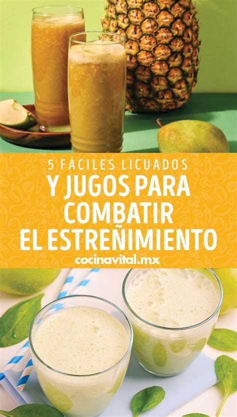 F Ciles Licuados Y Jugos Para Combatir El Estre Imiento Jugos Para