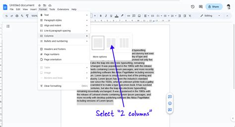 How To Split A Google Doc In Half Vertically