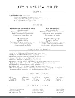 Kmiller Resume Pdf