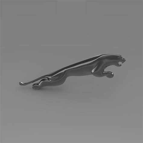 Jaguar Logo 3d Model Cgtrader