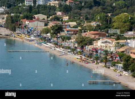 Ipsos Beach Corfu Greece Stock Photo Alamy