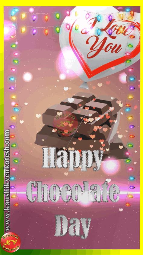 Happy Chocolate Day Wishes - Kaushik Venkatesh