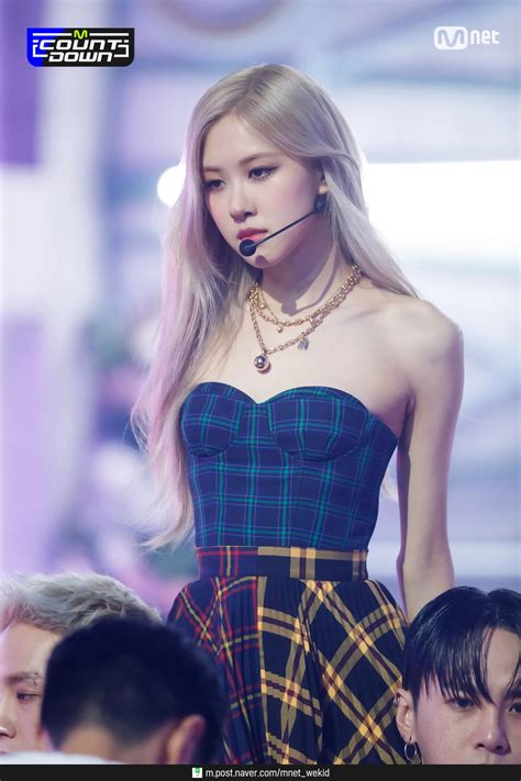 210318 BLACKPINK Rosé - 'On The Ground' at M Countdown | kpopping