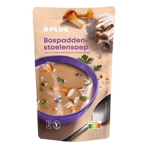 PLUS Soep In Zak Bospaddenstoelensoep Per Stazak 570 Ml