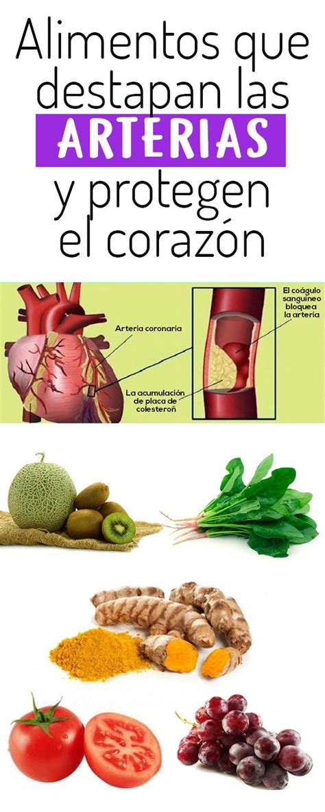 Estos Alimentos Destapan Las Arterias Previenen La Arteriosclerosis Y Protegen El Corazon