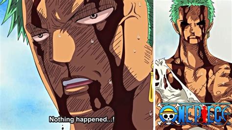 Por Qu La Escena No Pas Nada De Zoro Es Una De Las Mejores Escenas