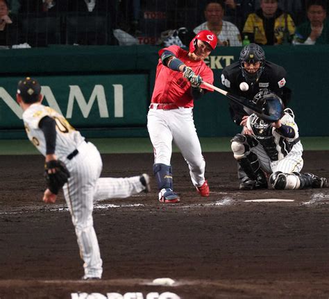 広島 「1―0」接戦制して阪神に連勝！！田村が値千金の適時三塁打「絶対に自分が決めてやると思って」 ライブドアニュース