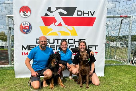 Hundesport Teilnahme An Der Deutschen Meisterschaft Dhv In Bamberg