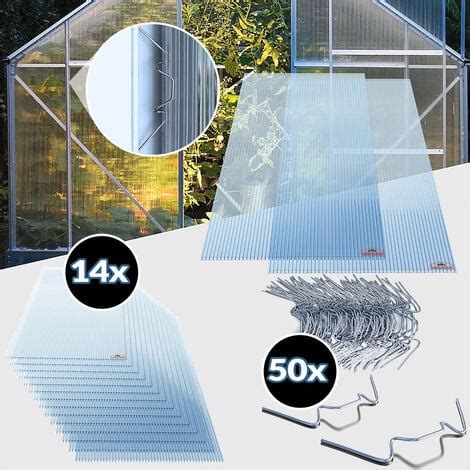 Gardebruk X Polycarbonat Hohlkammerstegplatten X Edelstahl