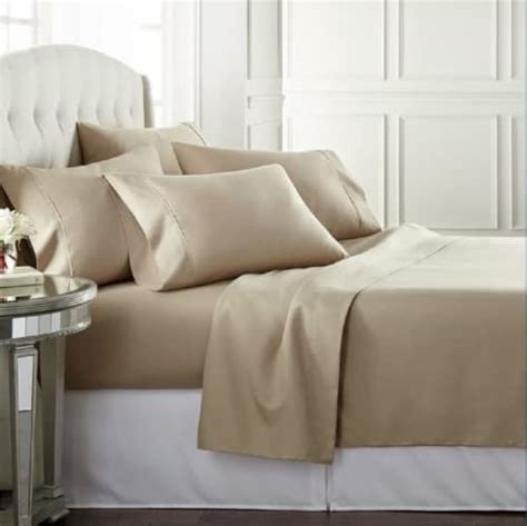 4-Piece Set: 100% Egyptian Cotton 1000 Thread Count Deep Pocket Luxury Sheets, Full - Fred Meyer