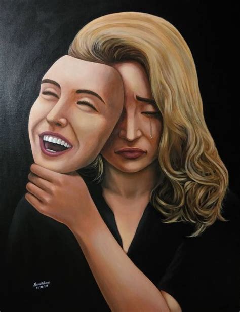 We Always Show Our Smiling Faces Meaningful Paintings Sad Paintings