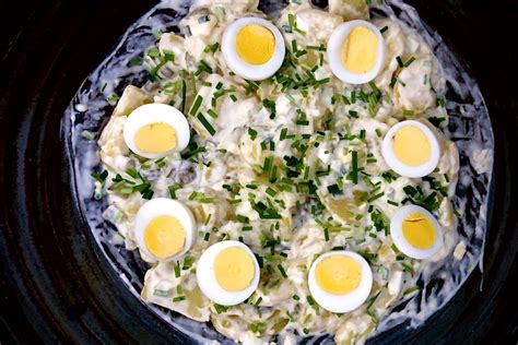 Kartoffelsalat Mit Mayonnaise The Flavourite