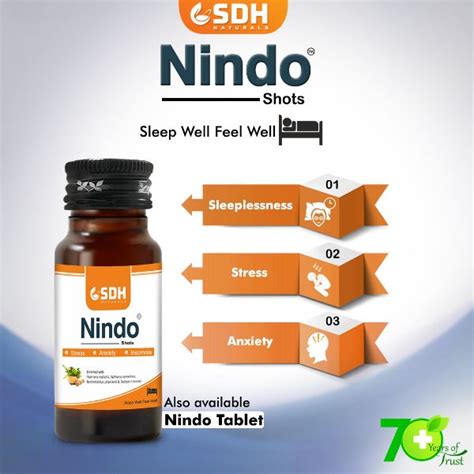 Buy Shree Dhanwantri Herbals Naturals Nindo Shots Ml Online At Best