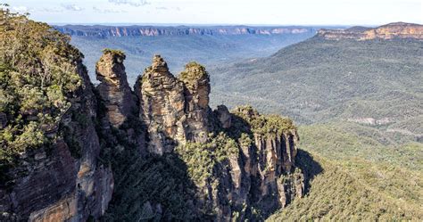 Wentworth Falls Track Loop Hike Blue Mountains Australia Earth